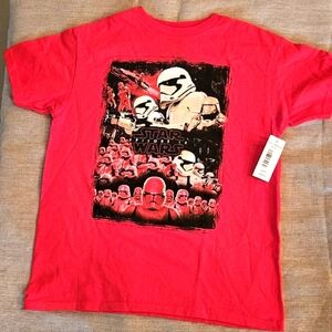 NWT Star Wars Kids Sz 8-10 Stormtroopers Episode IX Mad Engine Graphic T-shirt